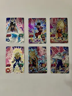UGM9 Campaign Promo Set 1-6 Super Dragon Ball Heroes Card Game - Bandai Japan NM - Image 1