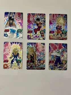 UGM9 Campaign Promo Set 1-6 Super Dragon Ball Heroes Card Game - Bandai Japan NM - Image 2