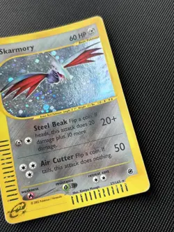 Pokemon Card Expedition Base Set Holo Skarmory 27/165 - Image 4