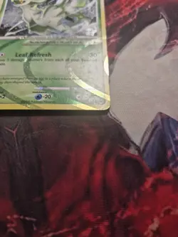 Pokemon TCG Arceus Holo Rare Card AR2/9 Grass Pokemon Card Game MP - Image 3