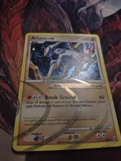 Arceus lv. 100 AR8 - Platinum Arceus Holo Rare - Pokemon Card TCG - MP - Image 4