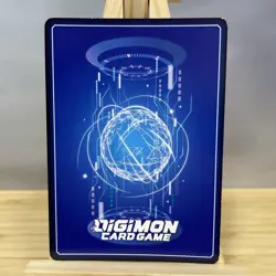 Digimon Card Game Blue Memory Boost! Promo P-036 Foil Holo Card LIGHTLY PLAYED - Image 2