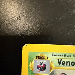 Pokemon TCG Venomoth Jungle Holo Card 13/64 - Vintage 1999 - Image 3