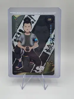 Shikamaru Nara NRSA01-UR-008L3 English Naruto Kayou Card - Image 1
