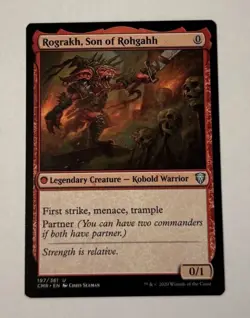 MTG Rograkh, Son of Rohgahh - Commander Legends NM - Image 1