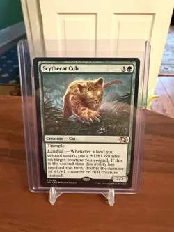 Scythecat Cub & Generous Pup - NM - Foundations Jumpstart - Regular Non-Foil - Image 3