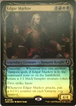 Edgar Markov Showcase Foil - 0328, MTG Innistrad Remastered - Image 1