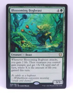 MTG Blossoming Bogbeast Commander 2021 Regular NM - Image 1