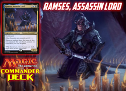 Ramses, Assassin Lord MTG EDH Commander Deck! Dimir Assassin's Creed! - Image 1