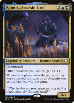 Ramses, Assassin Lord MTG EDH Commander Deck! Dimir Assassin's Creed! - Image 2