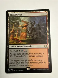 MTG - Blood Crypt - Lorwyn Eclipsed NM/M Condition - Image 1