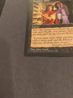 1 x Vampiric Tutor - Visions - MP - MTG WoTC Magic The Gathering - Image 3