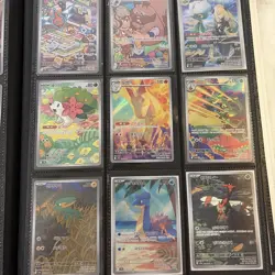 Lot Of 9 Pokemon Cards - Illustration rares - Image 1