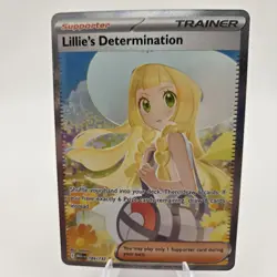 Pokemon Full Art Lillie’s Determination Special Illustration Rare 184/132 - Image 1