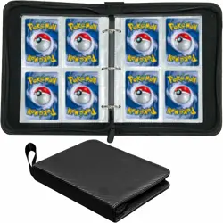 Pokemon Trading Card Binder Holds 400 Cards 4 Pocket Album TCG CCG MTG Game UK - Image 1