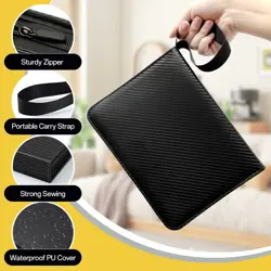 Pokemon Trading Card Binder Holds 400 Cards 4 Pocket Album TCG CCG MTG Game UK - Image 4