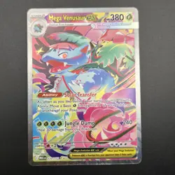 Pokemon ME01 Mega Evolution Mega Venusaur ex Holo 177/132 NM/M - Image 4
