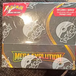 Pokemon Mega Evolution Booster Box 2025 English Promo Mega Lucario Gardevoir - Image 1