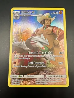 Pokemon TCG - SM Cosmic Eclipse - Excadrill Secret Rare 246/236 - Image 1