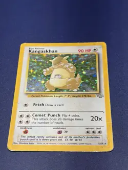 Pokemon TCG Kangaskhan Jungle 5/64 Holo Unlimited Holo Rare - Image 1