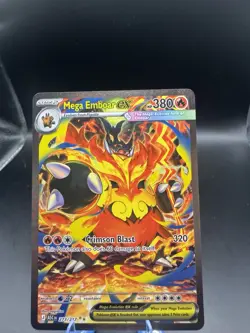 2026 Pokemon Ascended Heroes Mega Emboar ex Special Illustration Rare #273/217 - Image 1