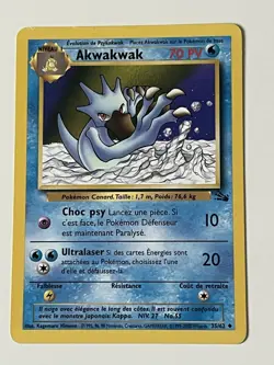 9x Pokemon TCG Fossil Base Set 1999-2000 Wizards Lot of 9 French Cards as Photos - Image 5