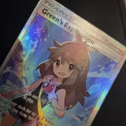 Pokemon Card - Green's Exploration 209/214 Unbroken Bonds Tag Team Full Art - Image 2