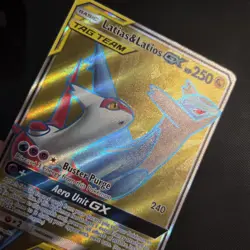 Pokemon Card - Latias & Latios GX Full Art 169/181 Tag Team Team Up - Image 2