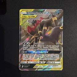 Pokemon Card - Umbreon Darkrai GX 125/236 Tag Team Unified Minds Holo Rare - Image 1