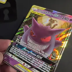 Pokemon Card - Gengar Mimikyu GX Full Art 53/181 Tag Team Team Up - Image 2