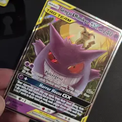 Pokemon Card - Gengar Mimikyu GX Full Art 53/181 Tag Team Team Up - Image 3