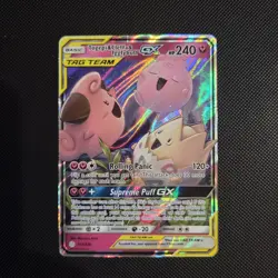 Pokemon Card - Togepi & Cleffa & Igglybuff GX 143/236 Tag Team Cosmic Eclipse - Image 1