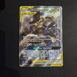 Pokemon Card - Lucario & Melmetal Black Star Promo SM192 Tag Team Alt Art Holo - Image 1