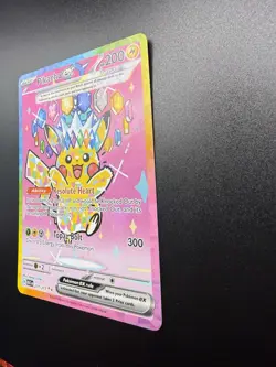 Pokemon TCG Pikachu EX 277/217 English - Image 4