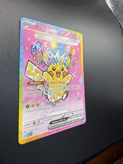 Pokemon TCG Pikachu EX 277/217 English - Image 5