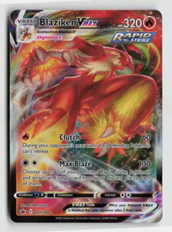 Pokemon - Blaziken VMAX - 021/198 SWSH06: Chilling Reign - Ultra Rare - NM - Image 1