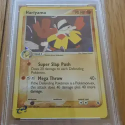 PSA 9 2003 Pokemon EX Ruby & Sapphire Hariyama Holo 8/109 Mint - Image 2