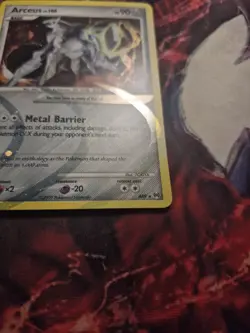 Pokemon Arceus Lv. 100 AR9 Platinum Holo Rare Pokemon Card TCG | LP - Image 2