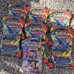 Pokemon Mega Evolution Phantasmal Flames 7 Booster Packs Mega Heracross Lopunny - Image 1