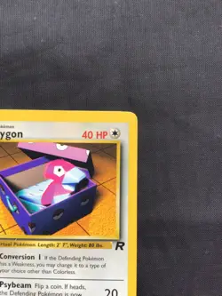 Pokemon Cards: Team Rocket 1st Edition Uncommon: Porygon 48/82 - Image 3