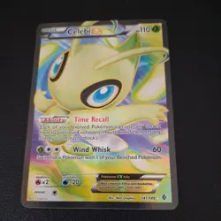Celebi EX 141 Full Art 141/149 Boundaries Crossed Pokemon TCG Holo LP/NM - Image 1