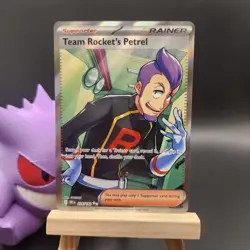 Pokemon TCG Destined Rivals Team Rockets Petrel Card 226/182 Full Art - Image 1