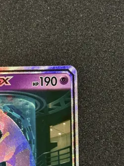 2017 POKEMON TCG S&M SHINING LEGENDS MEWTWO GX 78/73 FULL ART SECRET RARE HOLO - Image 5