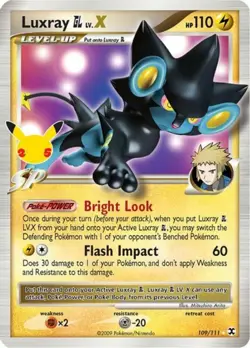 Luxray GL LV.X - 109/111 - Ultra Rare NM, English Pokemon Celebrations - Image 1