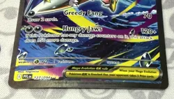 Pokemon Mega Sharpedo EX 127/094 Special Illustration Rare Full Art Holo 330 HP - Image 2