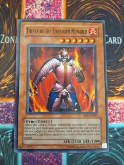 Yu-Gi-Oh! TCG Thestalos the Firestorm Monarch RDS-EN021 Super Rare Unlimited MP - Image 1