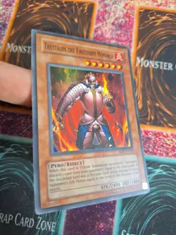 Yu-Gi-Oh! TCG Thestalos the Firestorm Monarch RDS-EN021 Super Rare Unlimited MP - Image 2