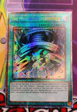 x1 The Monarchs Stormforth - MP25-EN024 - Starlight Rare - 1st Edition Yu-Gi-Oh! - Image 1