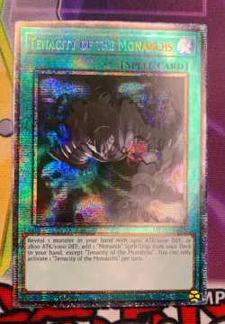 1ST EDITION TENACITY OF THE MONARCHS 2025 MP25-EN025 YUGIOH CARD (NM) - Image 1