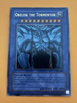 YuGiOh Obelisk The Tormentor GB1-002 Secret Rare Gameboy Promo NM Near Mint - Image 3
